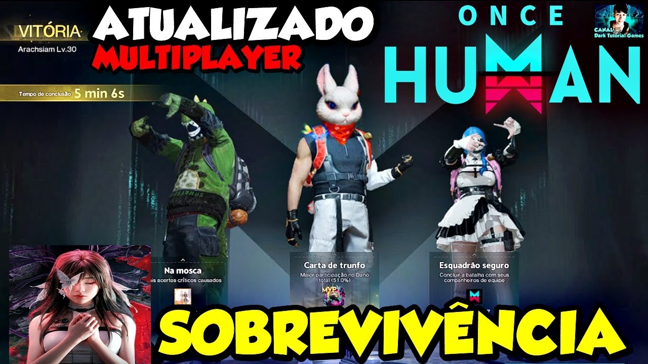 ●EXPLORANDO NOVO MAPA Once Human - COMO JOGAR com AMIGOS no MESMO SERVIDOR 👁 DICAS PARA INICIANTES