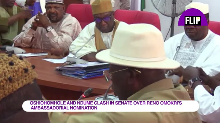 OSHIOHOMHOLE AND NDUME CLASH IN SENATE OVER RENO OMOKRI’S AMBASSADORIAL NOMINATION