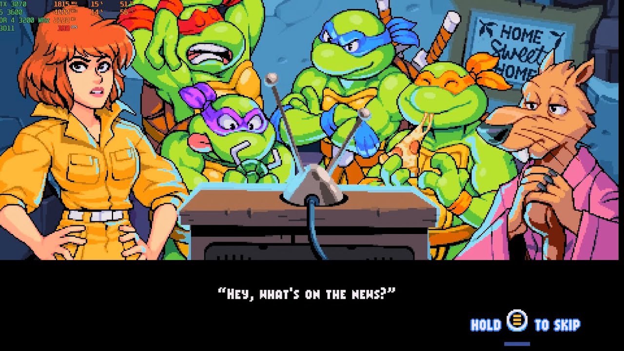 Teenage Mutant Ninja Turtles: Shredder's Revenge PC Gameplay | RTX 3060 Ryzen 5 3600