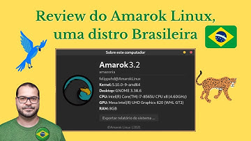 Review do Amarok Linux, uma distro Brasileira