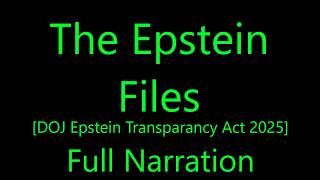 Narrating The Latest Epstein Files Release (Part 31)