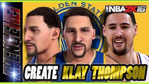 NBA 2K16 - How to create Klay Thompson