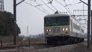 651系、185系、485系