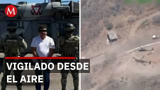 Imágenes exclusivas: El operativo aéreo de la Marina para detener a 'El Jardinero'
