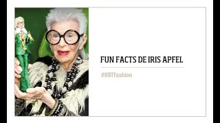 Fun facts de Iris Apfel, diseñadora e ícono de la moda