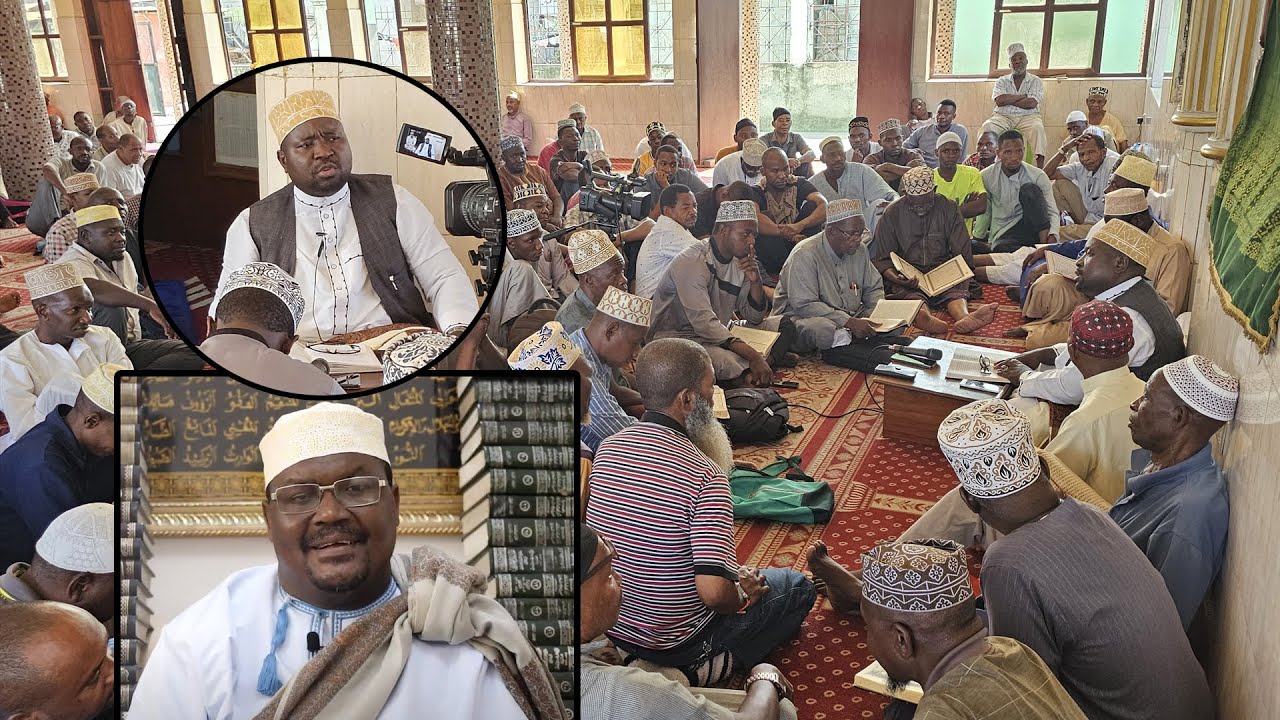 SHEIKH OTHMAN NDANI YA MSIKITI WA SHEKH MUHAMMAD IDDI, DARSA LA RAMADHANI