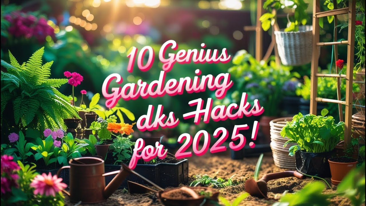 Top 10 Genius Gardening Hacks You NEED to Try in 2025! 🪴💡 - YouTube