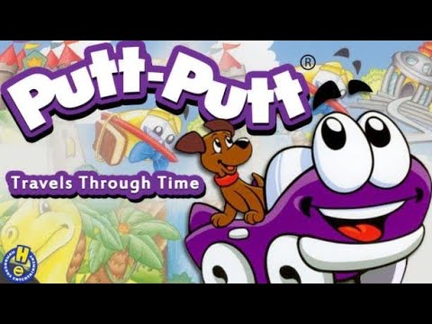 Putt-Putt Travels Through Time - All Parts - Full Gameplay/Walkthrough (Longplay)