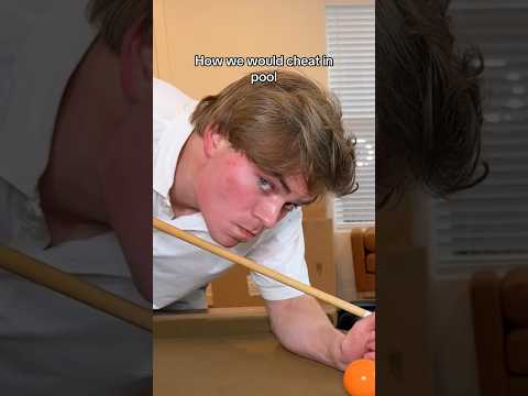How we would cheat in pool😂