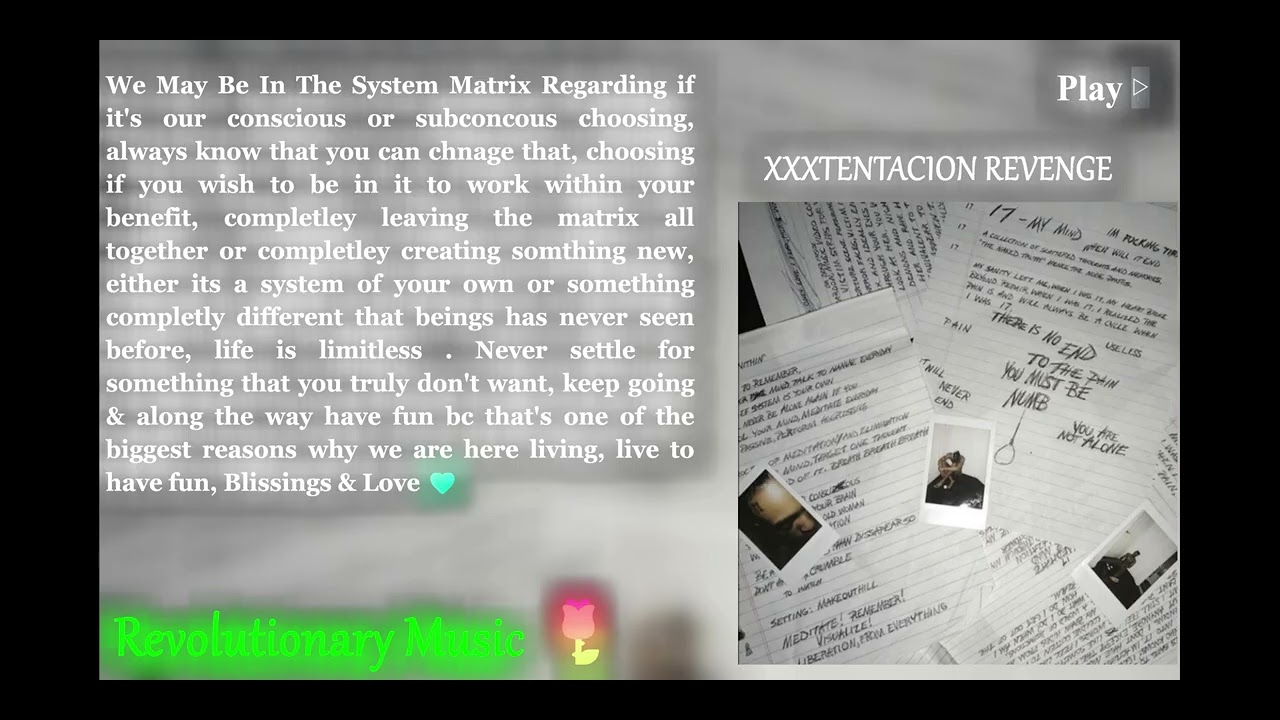 {46592Hz Sample & Stereo} XXXTENTACION - REVENGE {728Hz/729Hz/741Hz}