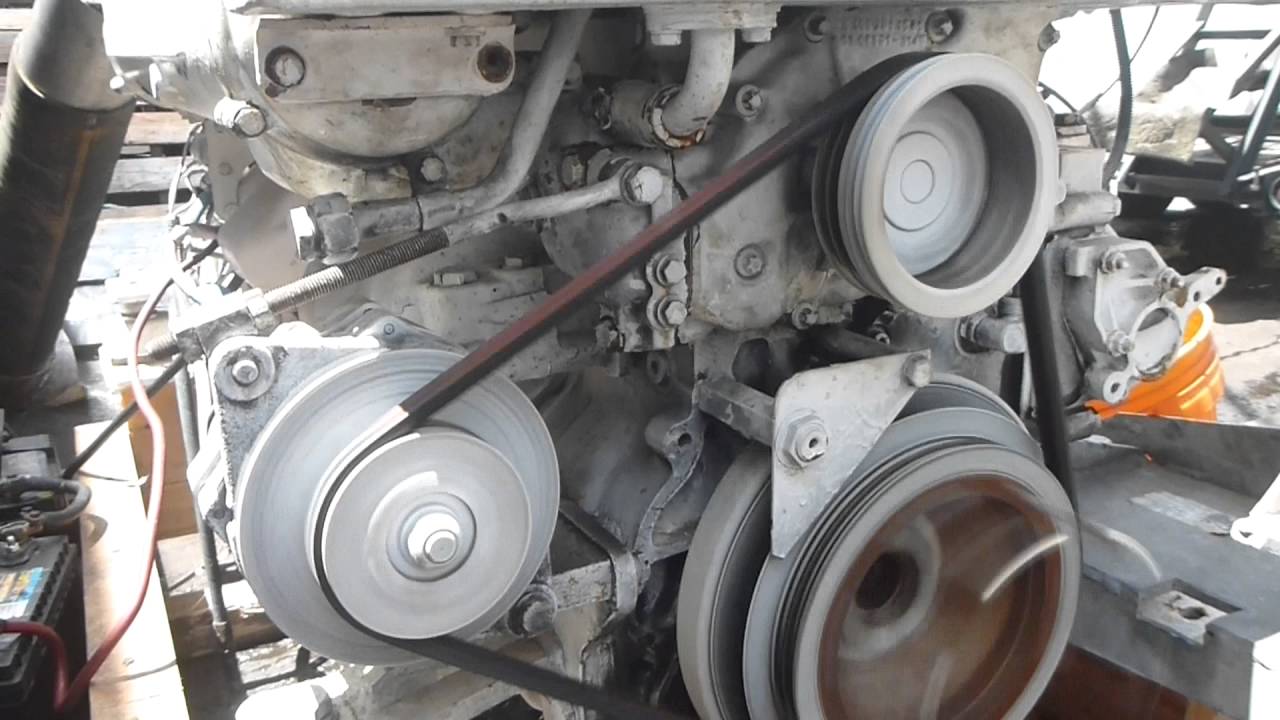 MAN D2866LE402 Test Run