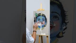 jai shree krishna #cute #babykrishna#softpastel #edit #sketch #art#drawing #artist #krishan#trending