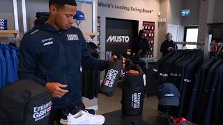 The Musto Portsmouth Store Launches The Musto X Emirates Gbr Merchandise