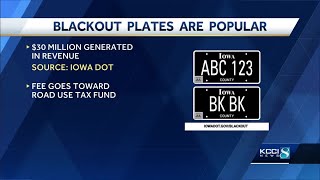 'One thing Iowa got right:' Minnesota governor likes black-out license plates