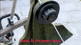 Famous Trim your bush. Garden hack. Quick fix strimmer line using cable ties/zip ties Wealth