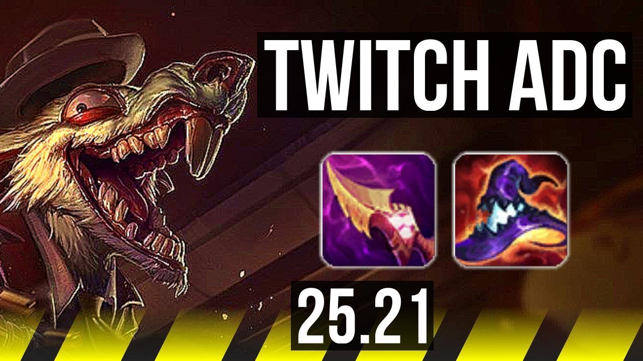TWITCH & Yuumi vs CAITLYN & Blitzcrank (ADC) | 10/4/12 | EUW Master | 25.21