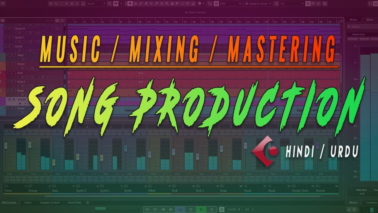 Sajna - Song Production ( Masterclass ) | Music / Mixing / Mastering | [ Hindi/Urdu ]