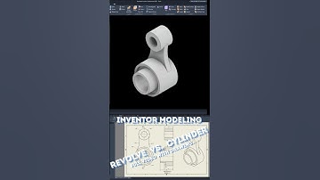 Inventor Modeling and Assembly #autocad #inventor #solidworks #cad #cadsoftware #draftingsoftware
