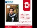 New canadian student visa  cosmo consultants  eakam kaur from babanpur ratia