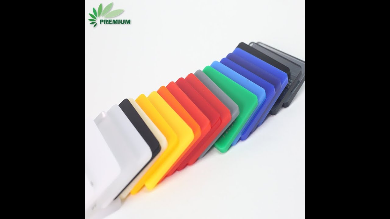 Premium Plastic 100% virgin clear and color cast acrylic sheet