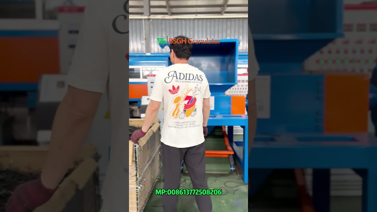 D Series Large Copper Wire Granulators | High-output Copper Cable Granulator Machine (1 Ton/hr)