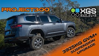 LandCruiser 300 GVM+ suspension upgrade - XGS Remote 3925kg