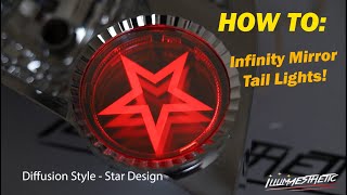 How To Build Infinity Mirror Tail Lights!  Illumaesthetic Tutorials