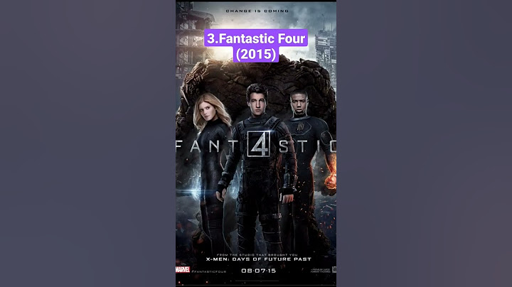 Ranking Every Fantastic Four Movie #shorts #fantasticfour