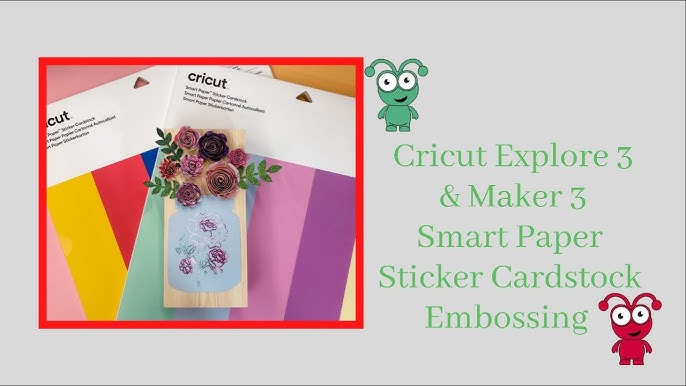 Our Top 6 ways to use Smart Paper Sticker Cardstock – Cricut