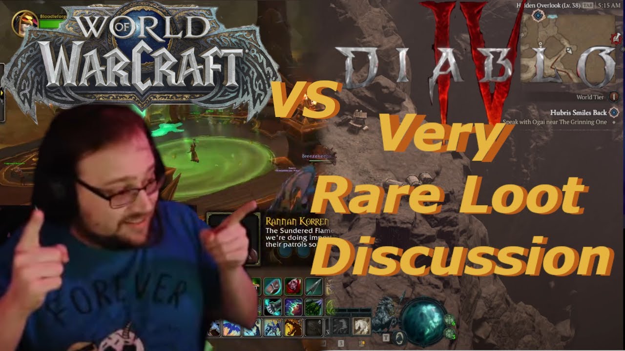 WoW vs Diablo Very Rare Loot Discussion