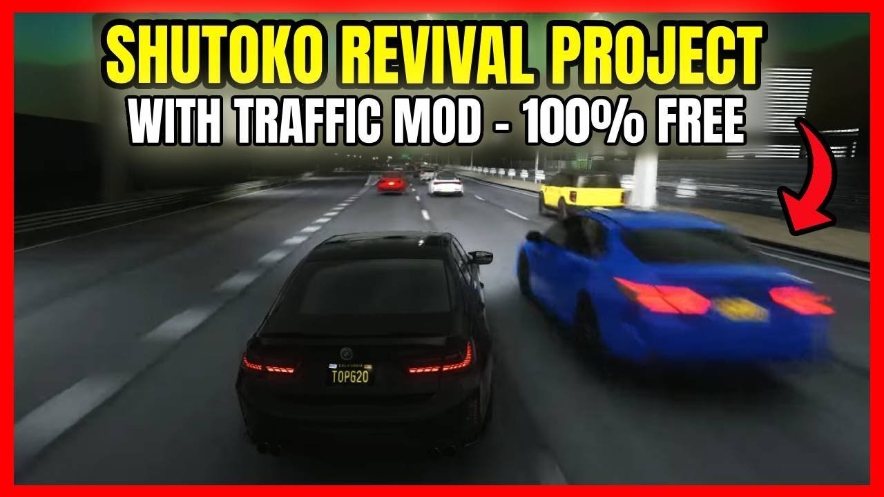 Assetto Corsa  Shutoko Revival Project Map + Traffic Mod 2REAL