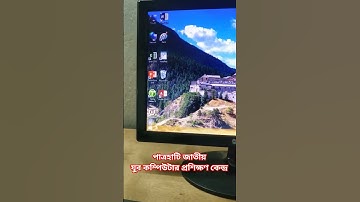 auto arrange desktop icons💥🌠🔥 #shorts #shortsvideo