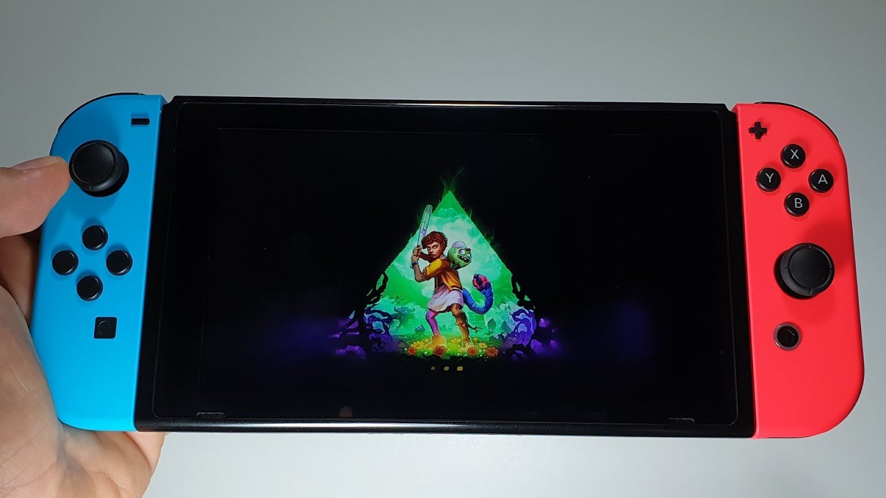RAD Nintendo Switch handheld gameplay