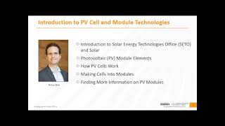Building Science Education - Additional Content-3 - Solar 101