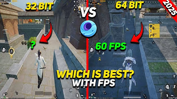 Gameloop 32 Bit Vs 64 Bit | Performance Comparison | Which Is Better | Pubg Mobile 3.6 | 2025