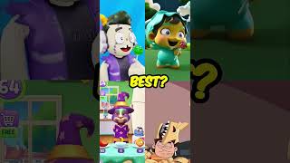 Squid TOOTH PK XD Meme #funny #memes #animation #pkxd #shorts #talkingtom