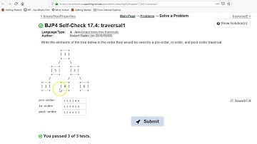 Building Java Programs Chapter 17 Self-Check 17.4 traversal1
