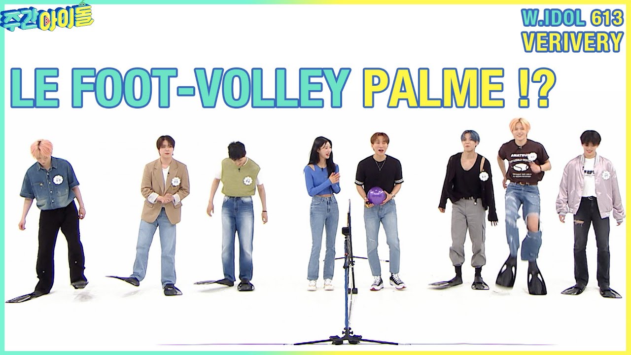 Le FootVolley Palme avec VERIVERY !? [FR ENG SUB] [W.IDOL EP 613] 