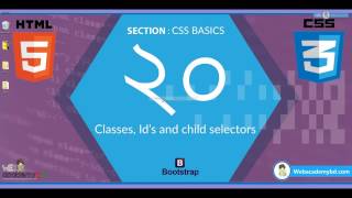 20. HTML and CSS Bangla Tutorial | Classes, Id's and child selectors | Complete course | Nirob Hasan