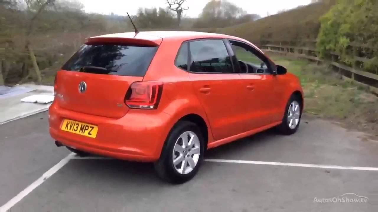 Volkswagen polo orange