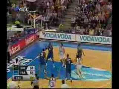 Eurobasket 2005 greece-france quarter final