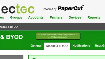 How to setup Email to Print in PaperCut
