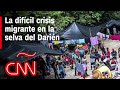 La difícil crisis migrante en la selva del Darién