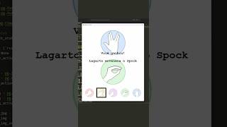 APRENDA A PROGRAMAR O JOGO PPT LAGARTO SPOCK EM PYTHON #python #pygame #gamedev #aprendaprogramar
