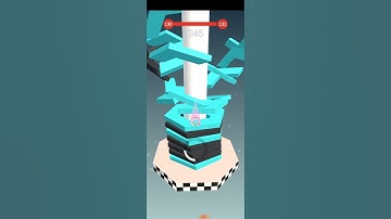 Stack Ball - #shorts Max level #91 Winning strategy Gameplay lvls // MrZorro3000