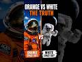 Why Astronauts Wear White AND Orange Suits 🧑‍🚀