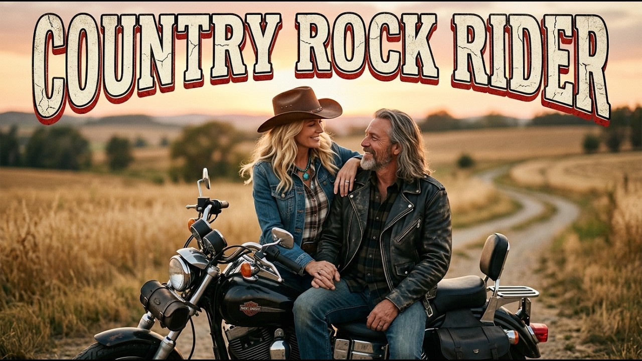 Lady Country Rocker Country Rock Rider 🎶 Female Country Pop for the Open Road - YouTube
