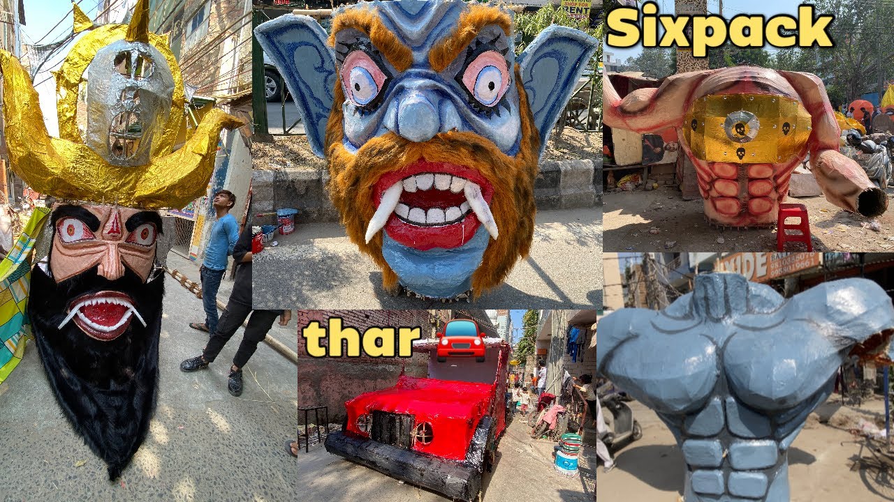 Uttam Nagar Ravan 2024 | pankha road Ravan dehen 2024 | उत्तम नगर के सबसे ख़तरनाक रावण | #ravan