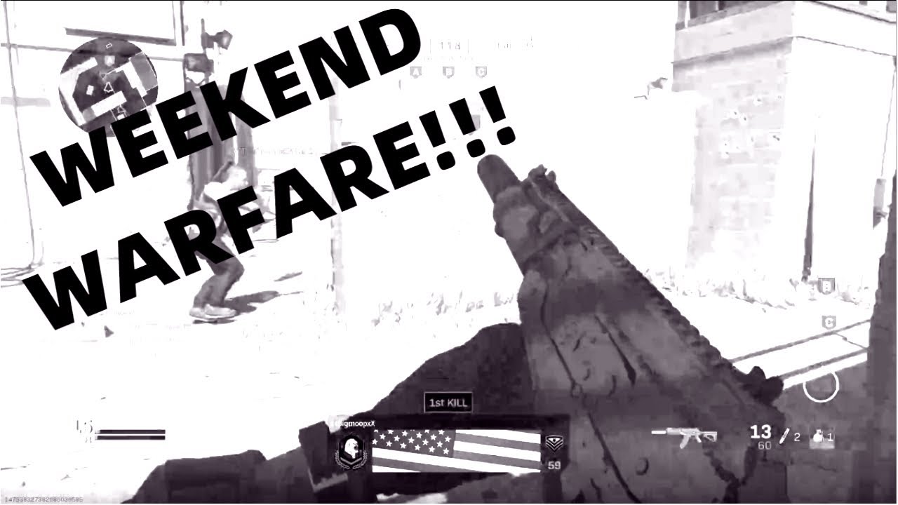 WEEKEND WARFARE IS LIKE I'M IN HEAVEN!!