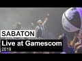 Sabaton performing Live from gamescom 2019 with Wargaming